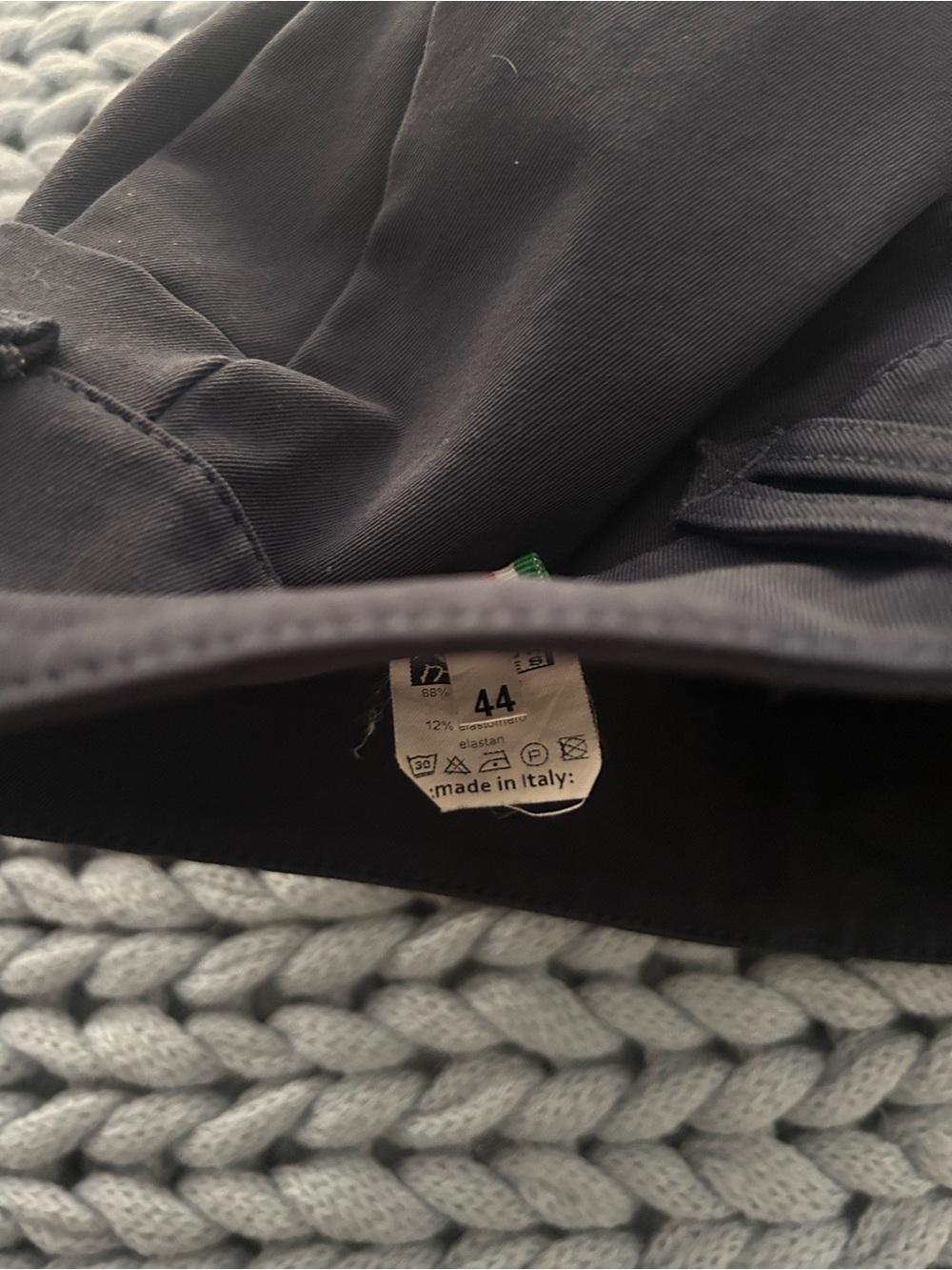 For Horses navy blue breeches, Size 44 - Picture 8 of 8